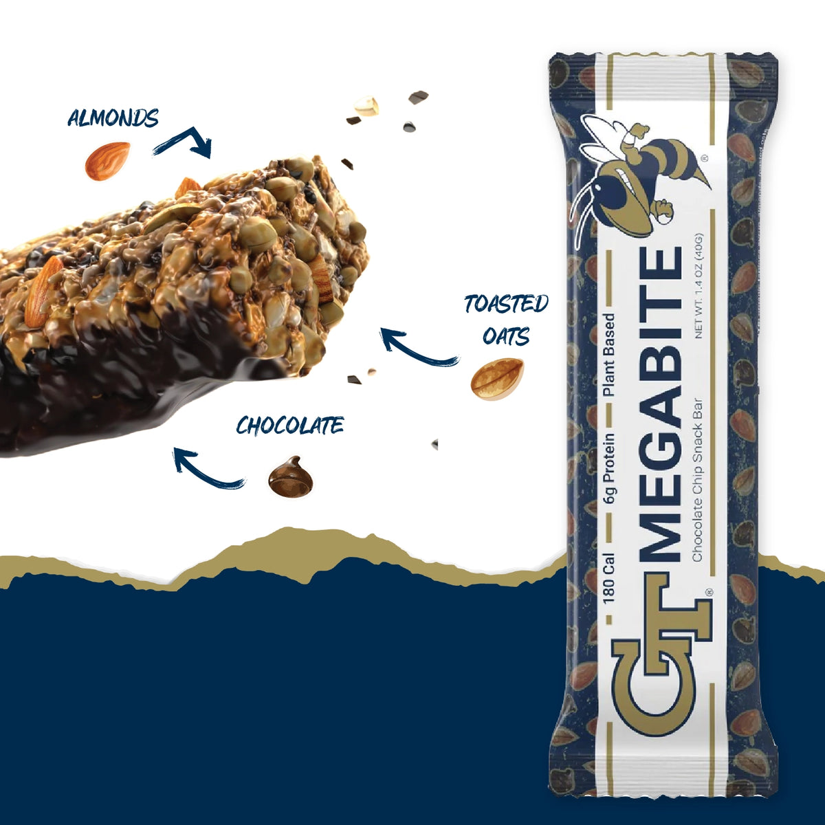 GT MEGABITE Bars 🍫 12X (1.4oz) Bars!